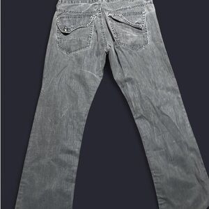 Classic Gray Relaxed Fit Men's Jeans